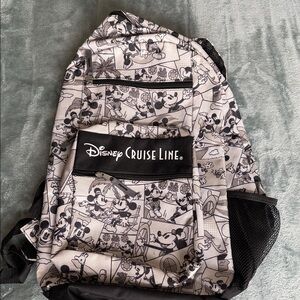 Disney Cruise Line  Mickey Comic Print Backpack